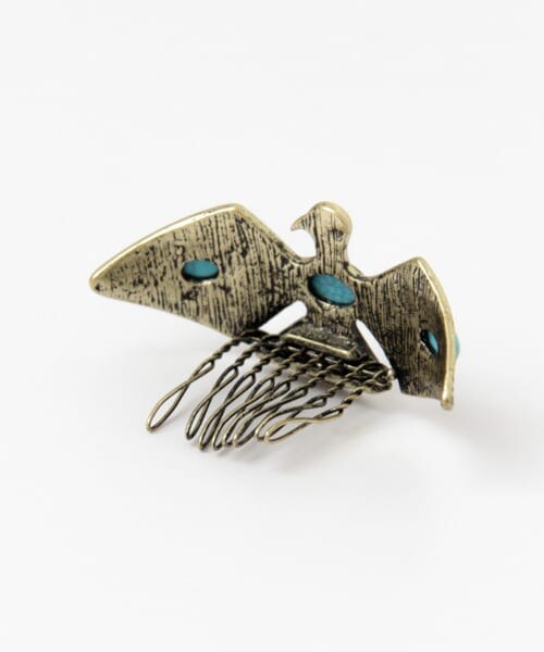 URBAN RESEARCH Sonny Label（アーバンリサーチサニーレーベル）の「KITSCH　THUNDER BIRD BUN PIN（その他ヘアアクセサリー・レディース・GOLD・one）」の3枚目の写真