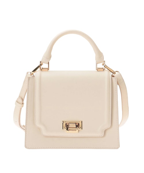 MERCURYDUO(マーキュリーデュオ)の「アコーディオンスクエアBAG(ハンドバッグ・レディース・アイボリー/ブラック/ベビーピンク/ブルー/ラベンダー/イエロー・F)」の1枚目の写真