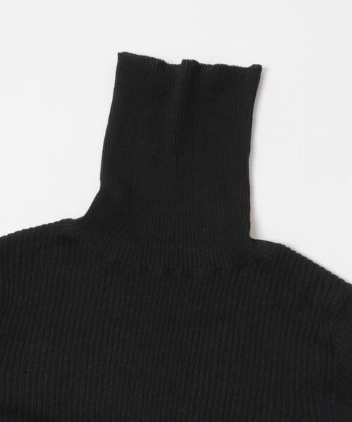 URBAN RESEARCH ROSSO（アーバンリサーチロッソ）の「F by ROSSO　ウォッシャブルシアーリブタートルニット（ニット/セーター・レディース・L/GRAY/RED/BLACK/BROWN・Free）」の12枚目の写真