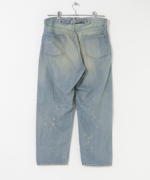 URBAN RESEARCH（アーバンリサーチ）の「A PRESSE　No.37 Washed Wide Denim Pants（デニムパンツ・メンズ・BLEACH・30-30/32-30/34-30/36-30）」の6枚目の写真