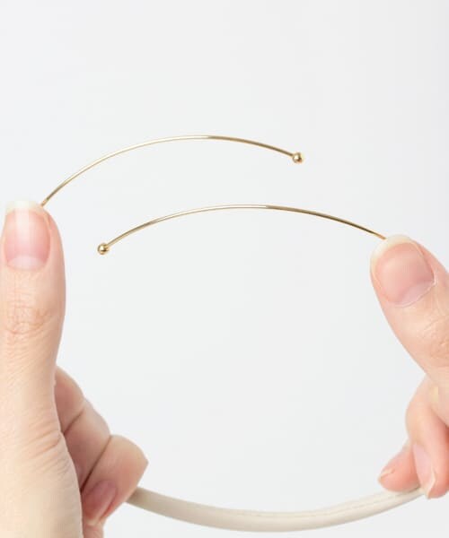 SENSE OF PLACE by URBAN RESEARCH（センスオブプレイスバイアーバンリサーチ）の「レザーカバーメタルチョーカー∴（ネックレス・レディース・IVORY・-0）」の7枚目の写真