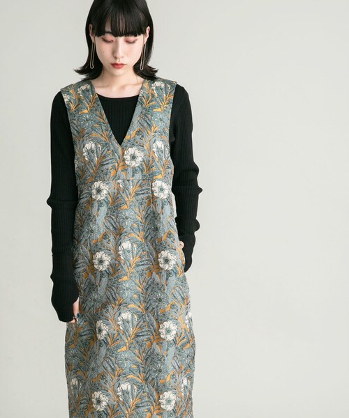 KBF（ケイビーエフ）の「ロングオーバルチェーンイヤリング（イヤリング・レディース・GOLD/SILVER・one）」の9枚目の写真