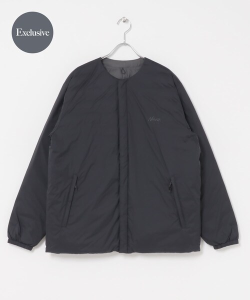 URBAN RESEARCH DOORS(アーバンリサーチドアーズ)の「NANGA 別注REVERSIBLE DOWN JKT(ブルゾン・メンズ・BLK/NVY/CCL/GRY/MOCHA/COY・S/M/L/XL)」の20枚目の写真