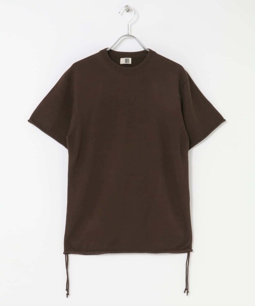 URBAN RESEARCH DOORS(アーバンリサーチドアーズ)の「unfil silkcotton short-sleeve gatherdpullover(ニット/セーター・レディース・gray/lilac/d.brown・1)」の7枚目の写真
