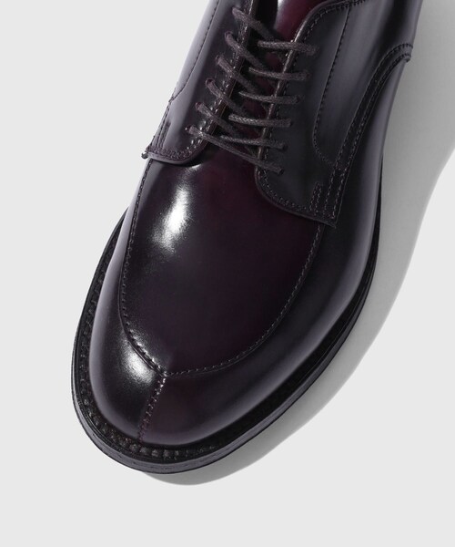 ADAM ET ROPE'(アダムエロペ)の「【ALDEN/オールデン】V-TIP CORDOVAN(ドレスシューズ・メンズ・ワイン・25.0/25.5/26.0/26.5/27.0/27.5)」の12枚目の写真