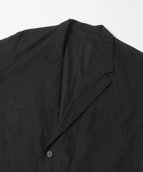 URBAN RESEARCH(アーバンリサーチ)の「THE DAY BRUSHED COTTON JACKET(テーラードジャケット・メンズ・BLACK・2/3)」の4枚目の写真