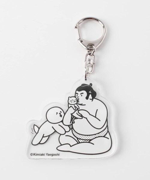 KBF（ケイビーエフ）の「Kimiaki Yaegashiコラボチャーム∴（キーホルダー・レディース・コラボレーション/立会い/ライバル・one/One）」の3枚目の写真
