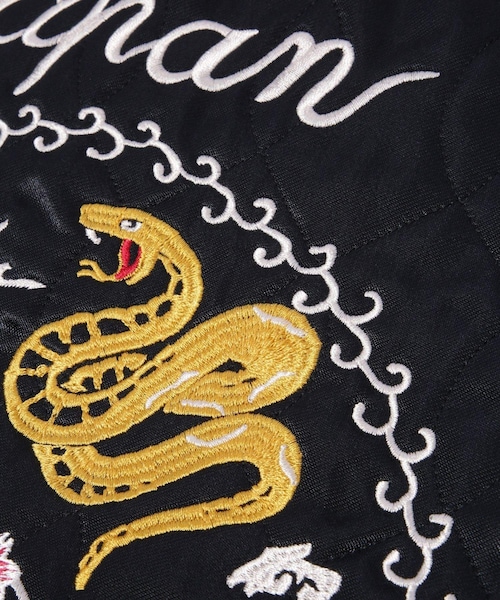 ADAM ET ROPE'（アダムエロペ）の「【BLUE BLUE JAPAN/ブルーブルージャパン】トラニフジ キルティングメールバッグ（トートバッグ・メンズ・ブラック・F）」の10枚目の写真