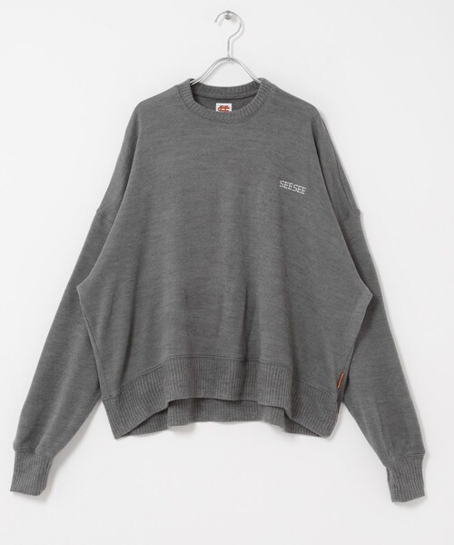 URBAN RESEARCH(アーバンリサーチ)の「SEE SEE CREW KNIT (KNIT SEW)(ニット/セーター・メンズ・BLACK/CHARCOAL/NAVY・M/L/XL/XXL)」の11枚目の写真