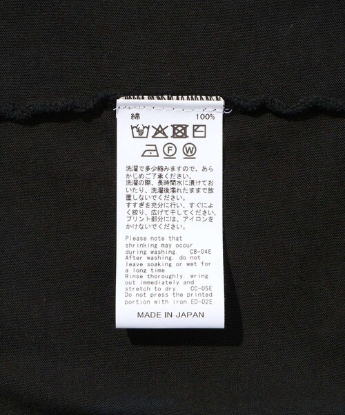 ADAM ET ROPE'（アダムエロペ）の「【DAIRIKU/ダイリク】Movie WORMHOLE Swtching Tee（Tシャツ/カットソー・メンズ・ブラック・M）」の10枚目の写真