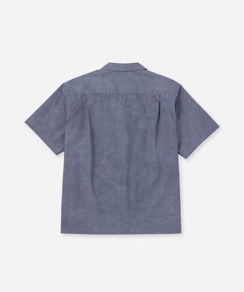Saturdays NYC(サタデーズ ニューヨークシティ )の「Canty Open Collar SS Shirt(シャツ/ブラウス・レディース・チャコール/ライトグレー/ベージュ/ブルー・L/M/S/XL)」の19枚目の写真