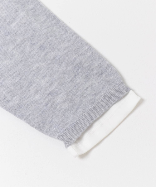 URBAN RESEARCH DOORS（アーバンリサーチドアーズ）の「レイヤードSETプルオーバー（ニット/セーター・レディース・GRAY/ORANGE/NAVY/BEIGE/MINT・Free）」の14枚目の写真