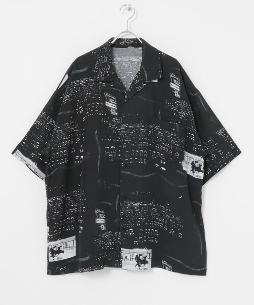 URBAN RESEARCH(アーバンリサーチ)の「PORTER CLASSIC ALOHA SHIRTS DRIVEIN THEATER(シャツ/ブラウス・メンズ・BLK・L/XL)」の6枚目の写真