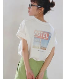 Ungrid | バックフォトプリントTee(Tシャツ/カットソー)