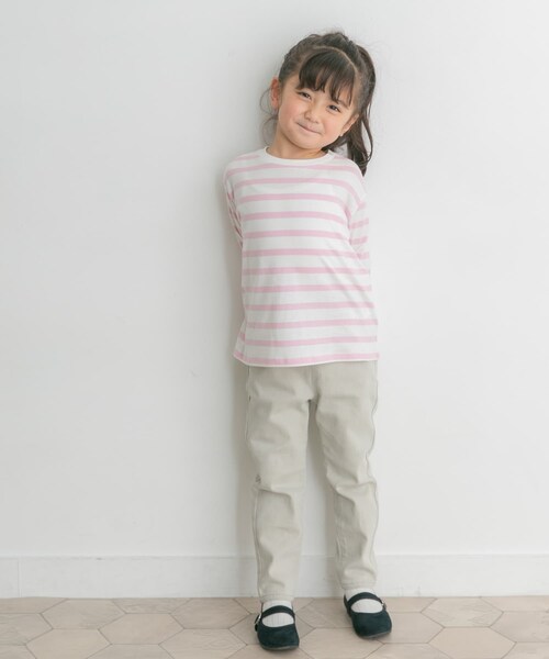 URBAN RESEARCH DOORS(アーバンリサーチドアーズ)の「『親子リンク』ボーダーワイドプルオーバー(KIDS)(その他トップス・キッズ・NVY/PINK/BLUE・105/120/135/150)」の16枚目の写真