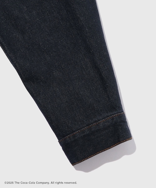 ADAM ET ROPE'（アダムエロペ）の「【Coca-Cola】デニムジャケット / ADAM ET ROPE' JEANS -PERS-（デニムジャケット・メンズ・ネイビー・L/M/S）」の20枚目の写真