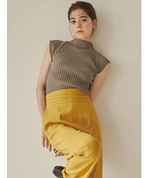 LAGUNAMOON | シアーハシゴラインニットプルオーバー(ニット/セーター)