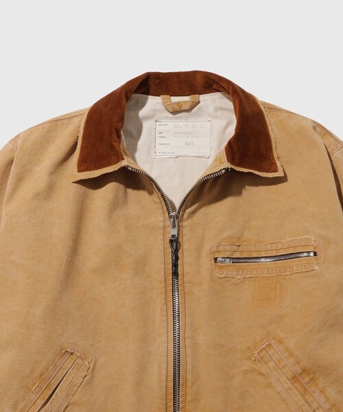 ADAM ET ROPE'（アダムエロペ）の「【CAMIEL FORTGENS/カミエル フォートヘンス】WORKER JACKET（その他アウター・メンズ・ベージュ・M/S）」の5枚目の写真
