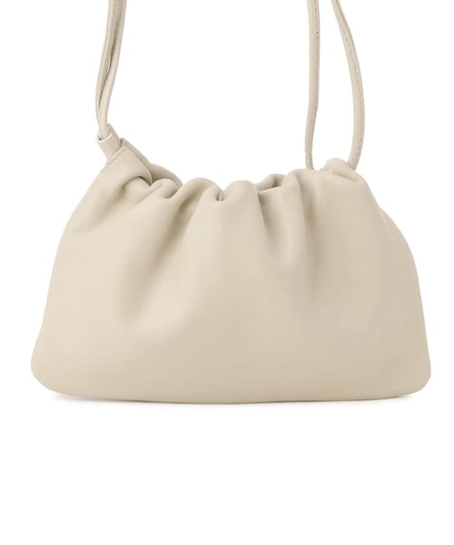 ADAM ET ROPE'（アダムエロペ）の「【NOTHING WRITTEN（ナッシングリトゥン）】NELLA STRAP MINI BAG（ハンドバッグ・レディース・ブラック/ベージュ系・F）」の10枚目の写真