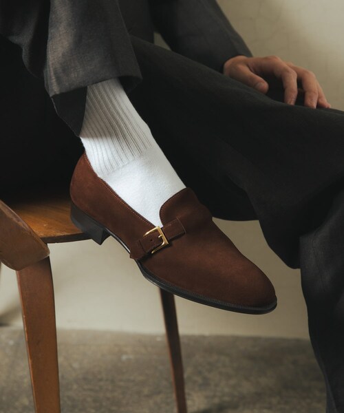 URBAN RESEARCH（アーバンリサーチ）の「『別注』Le Yucca’s×URBAN RESEARCH　YEB2 LOAFER SUEDE（ローファー・メンズ・brown・38/39/39.5/40/40.5/41/41.5/42/42.5/43/44）」の16枚目の写真