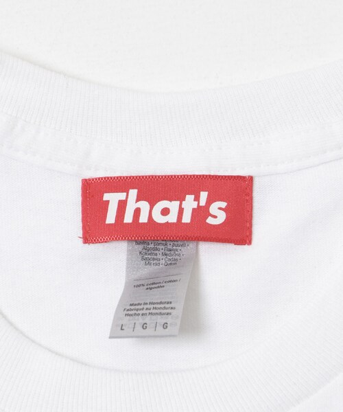 THE GOODLAND MARKET（ザグッドランドマーケット）の「That’s　RE the Long Tee (Earth)（Tシャツ/カットソー・メンズ・BK/WH・M/L/XL）」の16枚目の写真