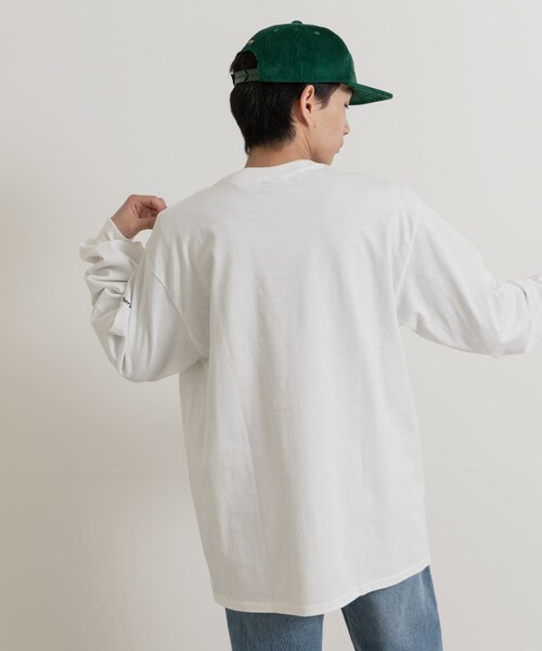 THE GOODLAND MARKET（ザグッドランドマーケット）の「That’s　RE the Long Tee (Earth)（Tシャツ/カットソー・メンズ・BK/WH・M/L/XL）」の19枚目の写真