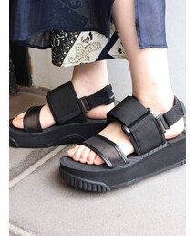 SHAKA | 【MURUA×SHAKA】ウィークエンダープラットフォームサンダル(サンダル)