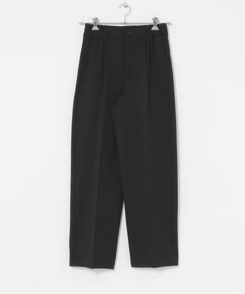 ITEMS URBANRESEARCH(アイテムズ アーバンリサーチ)の「ワンタックカルゼストレートパンツ(その他パンツ・メンズ・BLACK/D.BROWN/NAVY・S/M/L)」の4枚目の写真