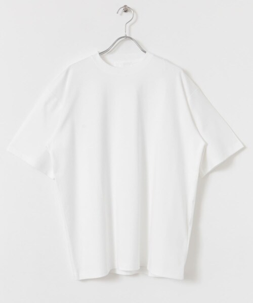 SENSE OF PLACE by URBAN RESEARCH(センスオブプレイスバイアーバンリサーチ)の「コットンスムースショートスリーブTシャツ(Tシャツ/カットソー・メンズ・WHITE/BLUE/BEIGE/BLACK・M/L)」の15枚目の写真