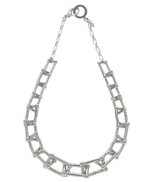 GYDA | JEYSUS 2WAYスクエアチェーンネックレス(ネックレス)