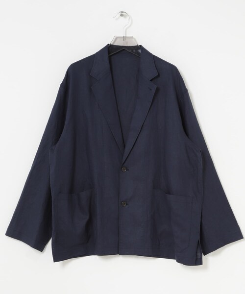 URBAN RESEARCH（アーバンリサーチ）の「LINEN SHIRTS JACKET（テーラードジャケット・メンズ・BLACK/BEIGE/NAVY・M/L）」の11枚目の写真