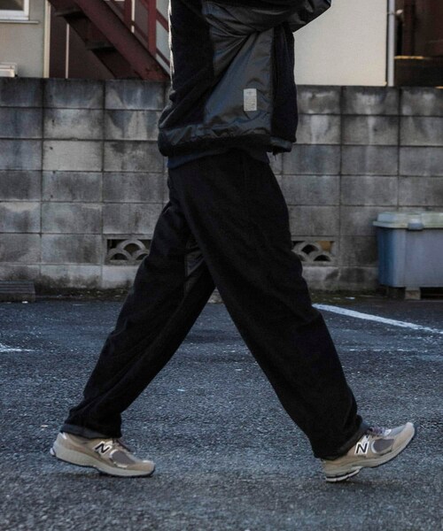 URBAN RESEARCH（アーバンリサーチ）の「『別注』BROOXON×URBS　U.P.S. AIRLITE WARM SWEAT PANTS（スウェットパンツ・メンズ・BLACK・M/L/XL）」の4枚目の写真