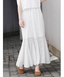 dazzlin | レースロングマーメイドスカート(スカート)