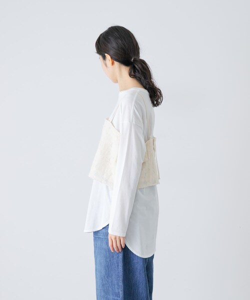 かぐれ(カグレ)の「カッティング刺繍キャミソール(キャミソール・レディース・IVORY・Free)」の12枚目の写真