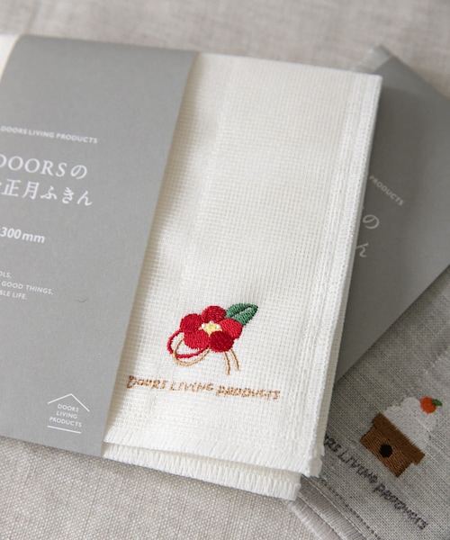 URBAN RESEARCH DOORS(アーバンリサーチドアーズ)の「DOORS LIVING PRODUCTS DOORSのお正月ふきん(キッチンツール・メンズ・梅/鏡餅・-)」の4枚目の写真