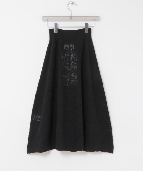 URBAN RESEARCH（アーバンリサーチ）の「extreme cashmere　kelly（スカート・レディース・SNOW/RAVEN・-）」の8枚目の写真