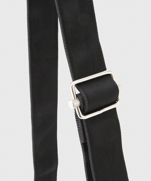 ADAM ET ROPE'(アダムエロペ)の「【HIDAKA/ヒダカ】PING-PONG SQUARE BAG(ショルダーバッグ・メンズ・ブラック・F)」の6枚目の写真