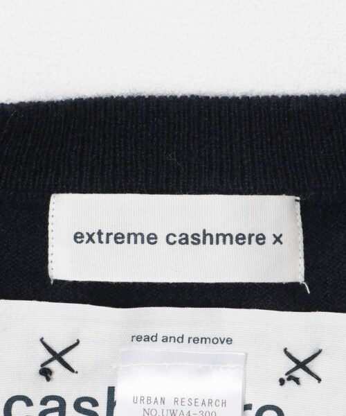 URBAN RESEARCH(アーバンリサーチ)の「Extreme Cashmere little 2(カーディガン/ボレロ・レディース・desert/navy・-)」の12枚目の写真