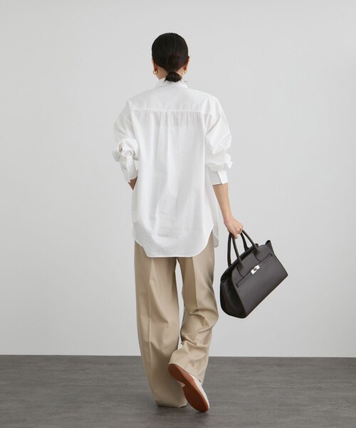 ADAM ET ROPE'(アダムエロペ)の「ノンミュールジングウールパンツ(その他パンツ・レディース・グレー/ベージュ・M/S)」の22枚目の写真