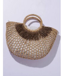 MURUA | フリンジカゴバッグ(かごバッグ)