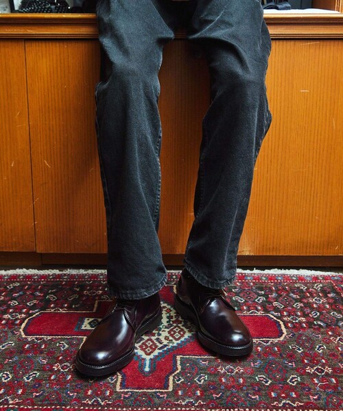 ADAM ET ROPE'（アダムエロペ）の「【ALDEN for WILD LIFE TAILOR】PLAIN TOE OX. 95301（ドレスシューズ・メンズ・ブラック・24.0/24.5/25.0/25.5/26.0/26.5/27.0/27.5/28.0）」の20枚目の写真