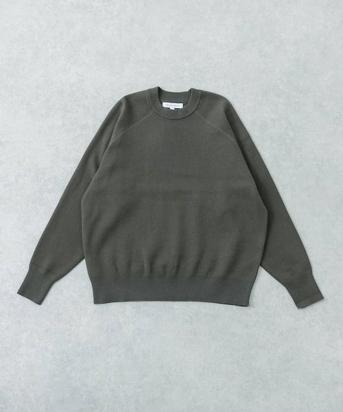 URBAN RESEARCH(アーバンリサーチ)の「綿カシミヤスウェットニット(ニット/セーター・メンズ・GRAY/KHAKI/OATMEAL/NAVY・M/L)」の4枚目の写真