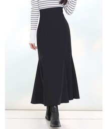 MERCURYDUO | バックレースアップストレッチマーメイドスカート(スカート)