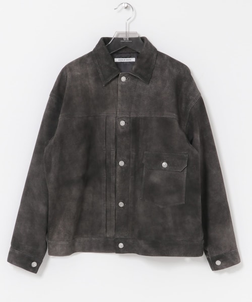 URBAN RESEARCH（アーバンリサーチ）の「『別注』SEVEN BY SEVEN×URBAN RESEARCH　1ST TYPE LEATHER JACKET（テーラードジャケット・メンズ・BLACK/NAVY・M/L）」の10枚目の写真