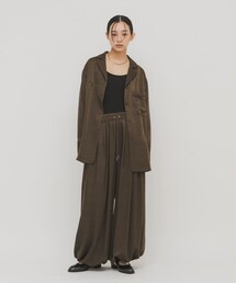 KBF | サテンバルーンパンツ(その他パンツ)