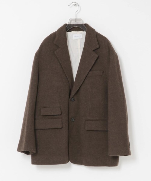 URBAN RESEARCH(アーバンリサーチ)の「new basic BOILED WOOL JACKET(テーラードジャケット・レディース・BLACK/BROWN・36/38)」の7枚目の写真