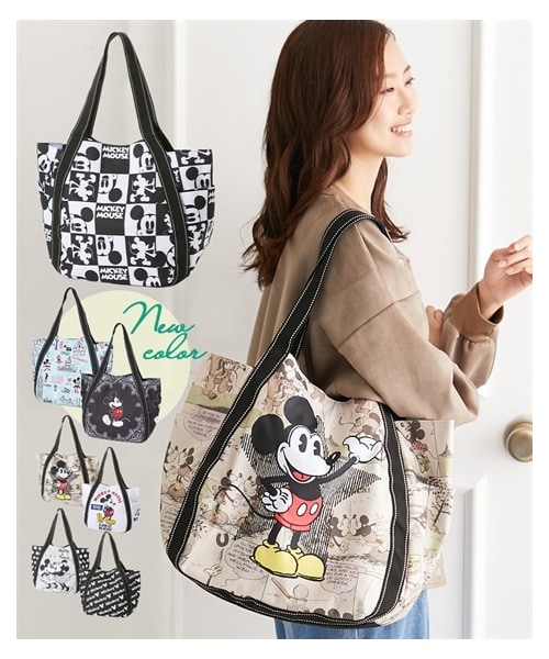 nissen（ニッセン）の「Disney ミッキーバルーントートバッグ（A4対応）（トートバッグ・メンズ・A/B/C/E/【移行済】F/G/H/J・Y）」の6枚目の写真