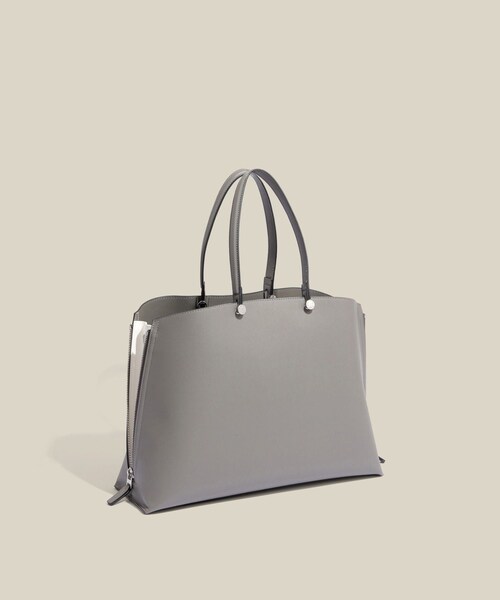 ROPE'（ロペ）の「【E'POR】【WEB限定】Y BAG Medium+ /A4対応・通勤・26SS（トートバッグ・レディース・ブラック/グレー/キナリ/ダークブラウン/ダークグリーン・F）」の3枚目の写真