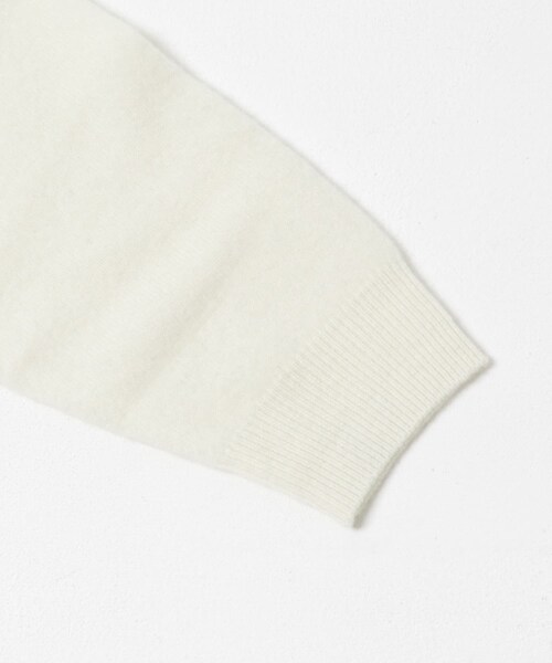 URBAN RESEARCH(アーバンリサーチ)の「ウール100 クルーネックソフトニット(ニット/セーター・レディース・OFF WHITE/BLUE/GRAY/BLACK・Free)」の14枚目の写真
