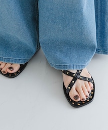 URBAN RESEARCH | CORSO ROMA, 9　STUDS SANDAL(サンダル)